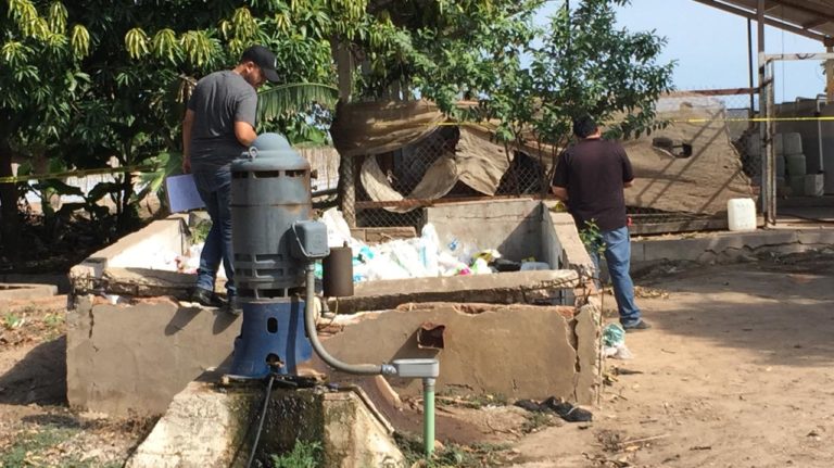 Hallan muerto en pila a trabajador de agrícola