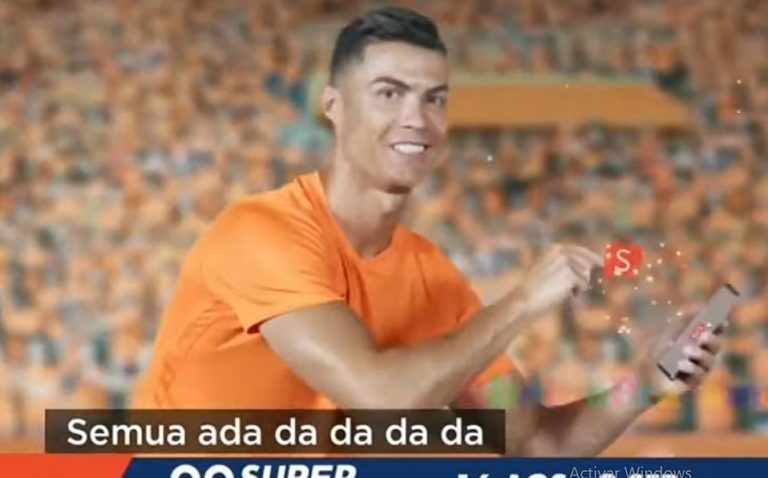 ¡CeRo ri7mo! El gracioso baile de Cristiano Ronaldo en un comercial