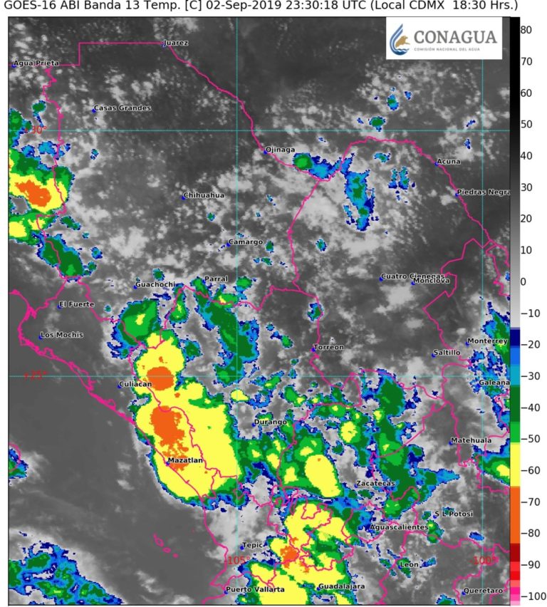 Se intensifa ‘Juliette’ a huracán; estiman fuertes lluvias en Sinaloa