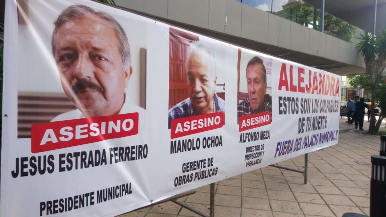 ‘Alejandra, estos son los culpables de tu muerte’