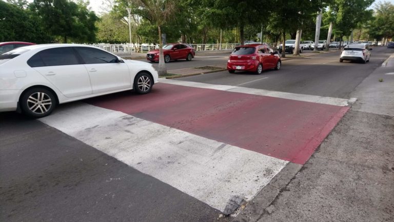 Que mejor hubieran dejado el paso peatonal, dice Mapasin