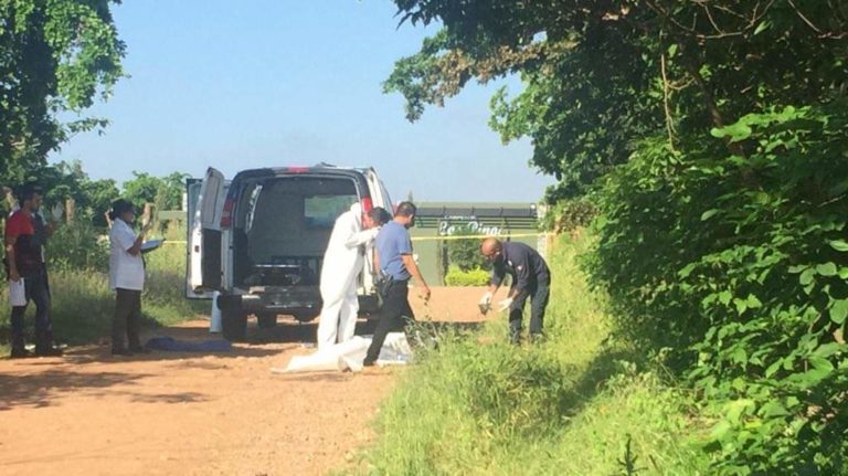 Encuentran cuerpo semicarbonizado en ejido El Huizache