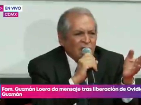 Familia de ‘El Chapo’ agradece al gobierno liberación de Ovidio