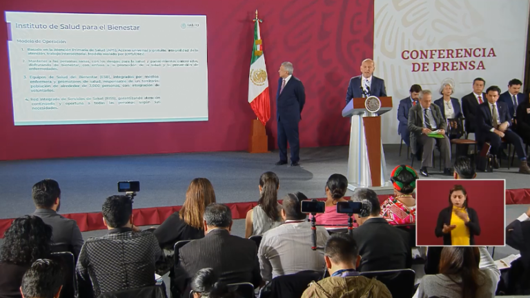 Anuncian creación del Instituto de Salud para el Bienestar