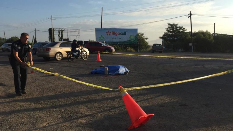 Salía de Villa Juárez; lo atropellan en su moto