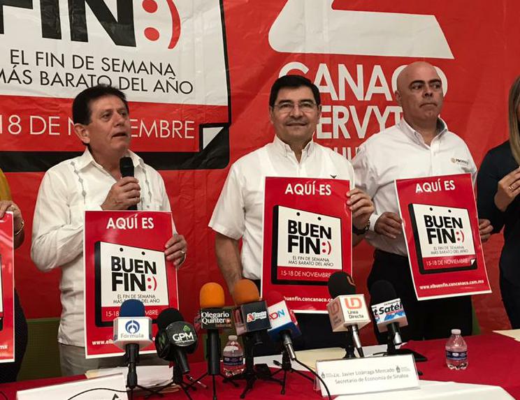 Más de 18 mil negocios serán parte del Buen Fin en Sinaloa