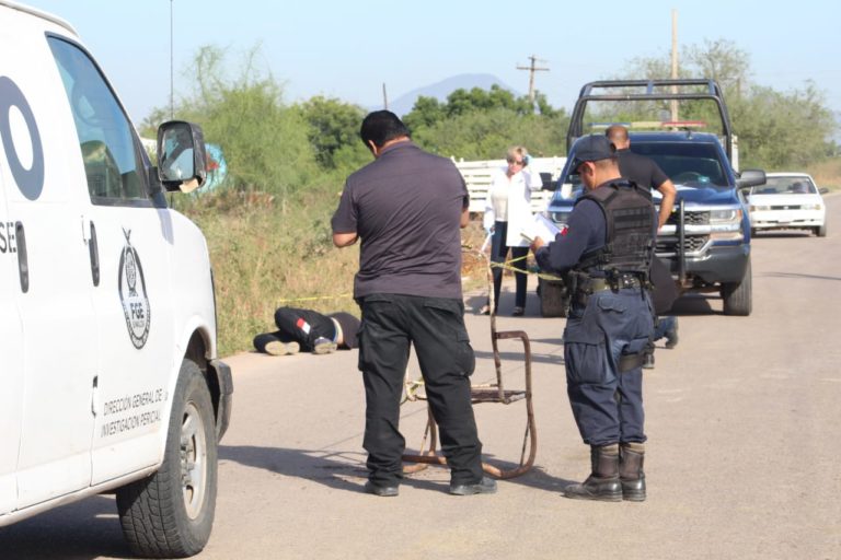 Asesinan a joven en 5 de Mayo, Navolato
