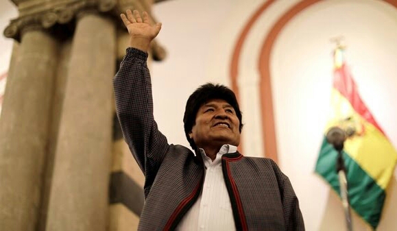 Dan a Evo Morales triunfo en Bolivia