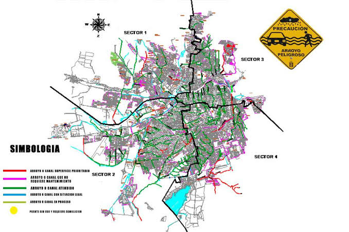 Atraviesan Culiacán 75 arroyos y no hay Atlas de Riesgo