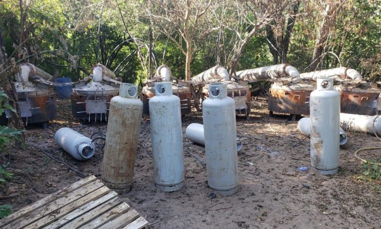 Decomisan militares dos laboratorios de drogas en Cosalá