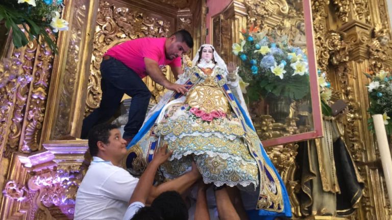 Colman 40 mil asistentes la devoción 288 de la virgen del Rosario