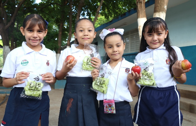 Aplauden a DIF Sinaloa fruta fresca en desayunos escolares | Reporte18