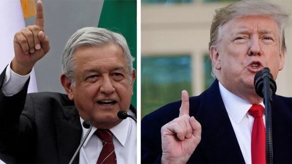 No habrá intervención extranjera, revira AMLO a Trump, sobre guerra contra cárteles
