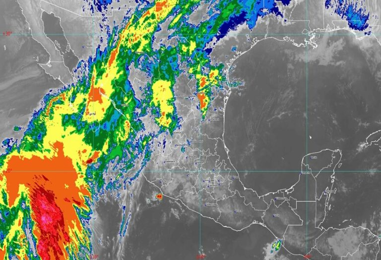 Estiman lluvias fuertes por frente frío 18