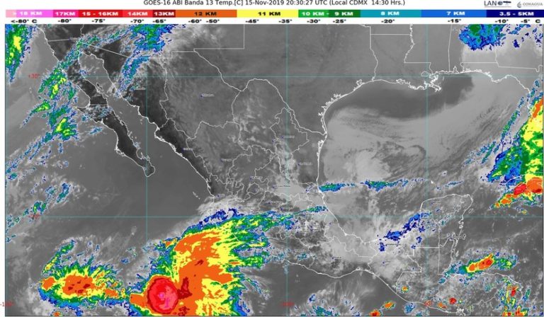 Apunta tormenta Raymond a BCS y Sinaloa