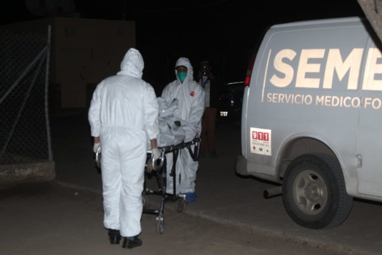 Estrangulada y con golpes hallan muerta a mujer en campo agrícola