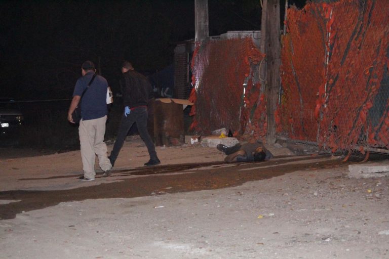 Matan a tornero de un balazo en la frente