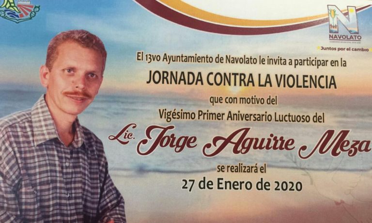 Aplican jornada contra violencia en aniversario luctuoso 21 de Aguirre