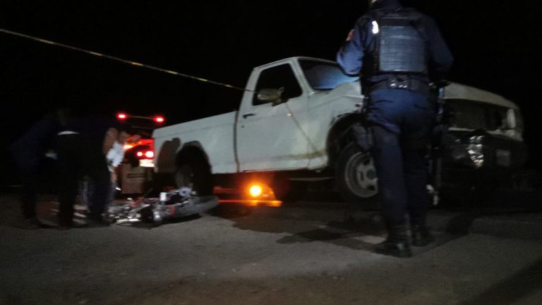 Muere joven motociclista atropellado en Villa Juárez