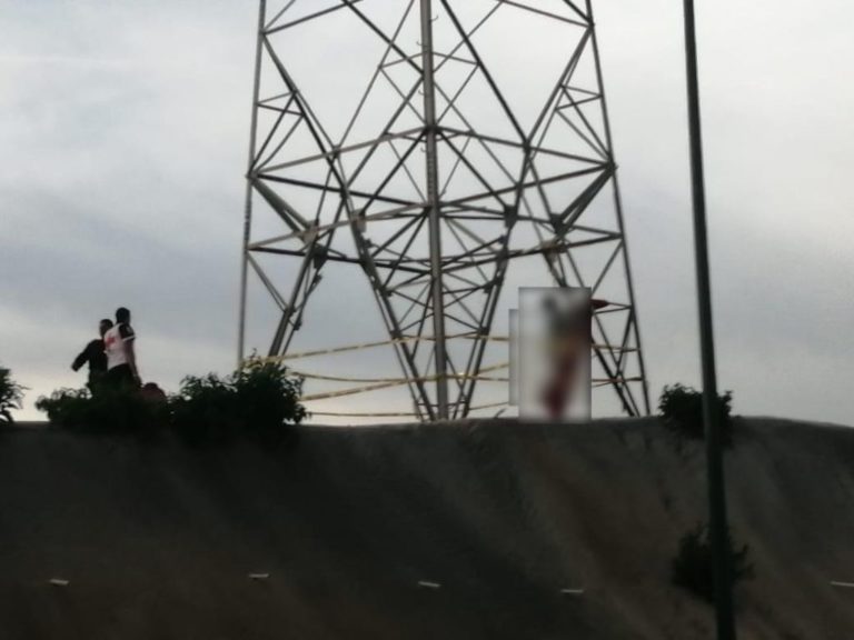 Hallan a menor colgado en una torre de CFE en Mazatlán