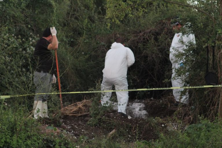 Hallan sepultura clandestina entre El Diez y El Quemadito