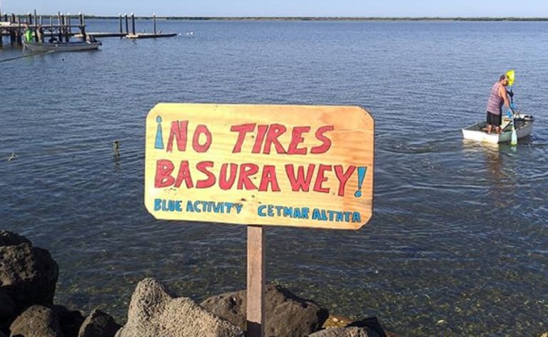 Implementan Actividad Azul por basura en playas de Altata
