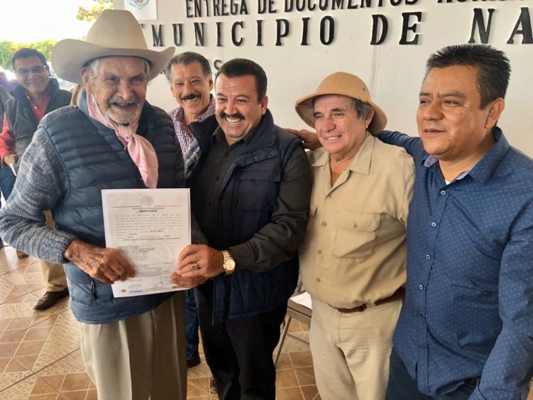 Liberan mil títulos agrarios en Navolato