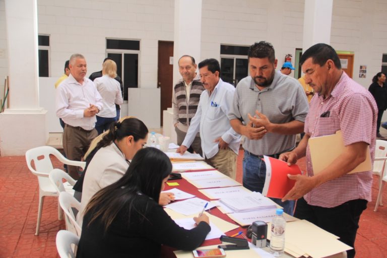 Van 21 planillas registradas para síndicos y comisarios en Navolato