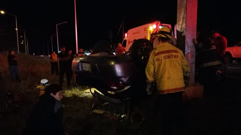 Vuelca conductor en ‘La Costerita’