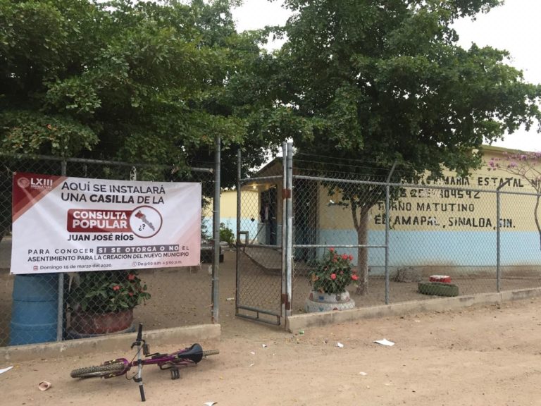 Ahora van por consulta promunicipio en Juan José Ríos