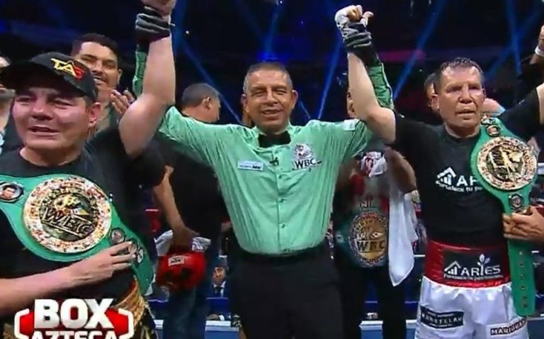 JC Chávez y Travieso Arce intercambiaron metralla y ¡hasta al réferi le tocó!