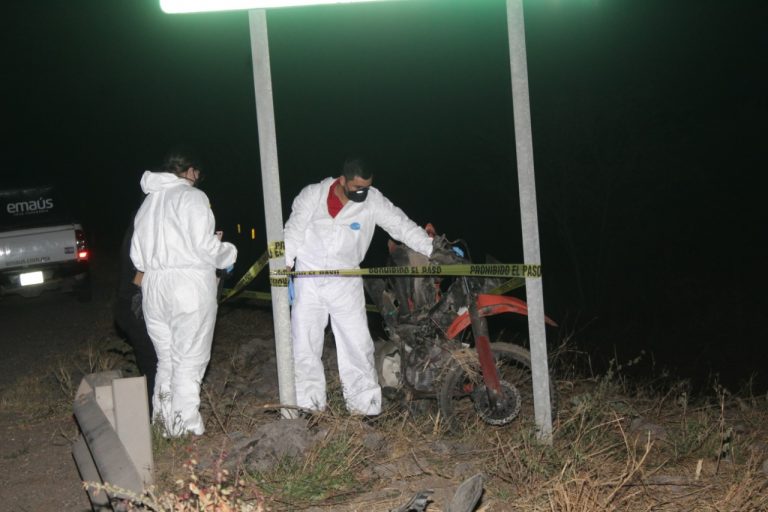 Muere motociclista atropellado en la México 15