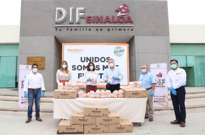 Llegan al DIF Sinaloa 60 toneladas de pollo para reparto