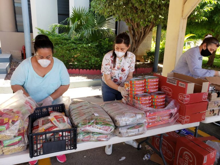 ¡Listas! Son 20 mil despensas que entregarán los diputados