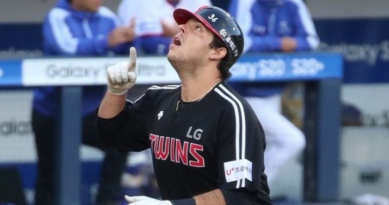 Ya son 6 cuadrangulares de Roberto Ramos en Corea