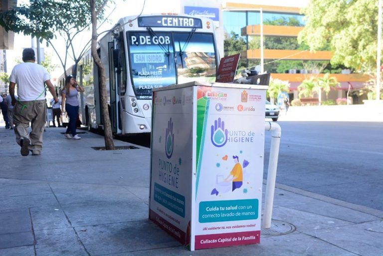 Colocará Culiacán 40 lavamanos públicos en la calle