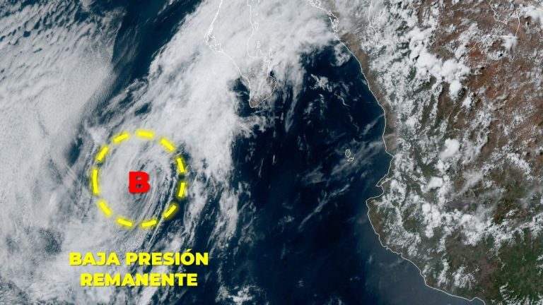 Pierde fuerza depresión tropical en el Pacífico