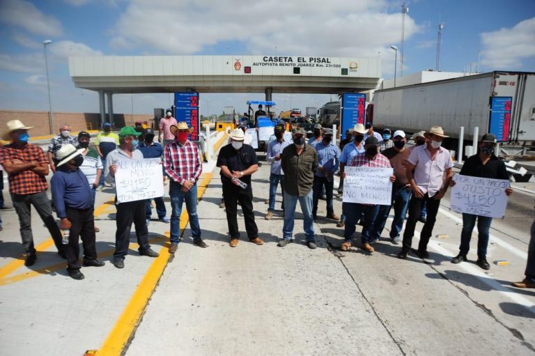 Se apuestan agricultores en 26 puntos carreteros