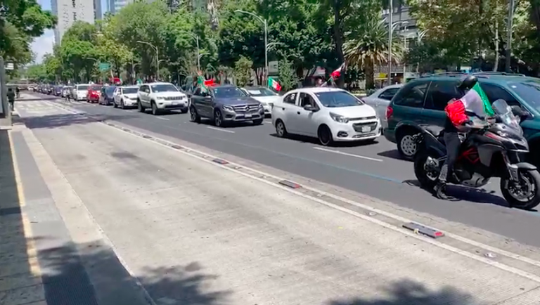 Levantan cuarta manifestación antiAMLO