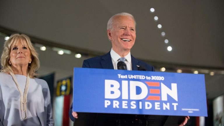 Asegura Biden la candidatura demócrata
