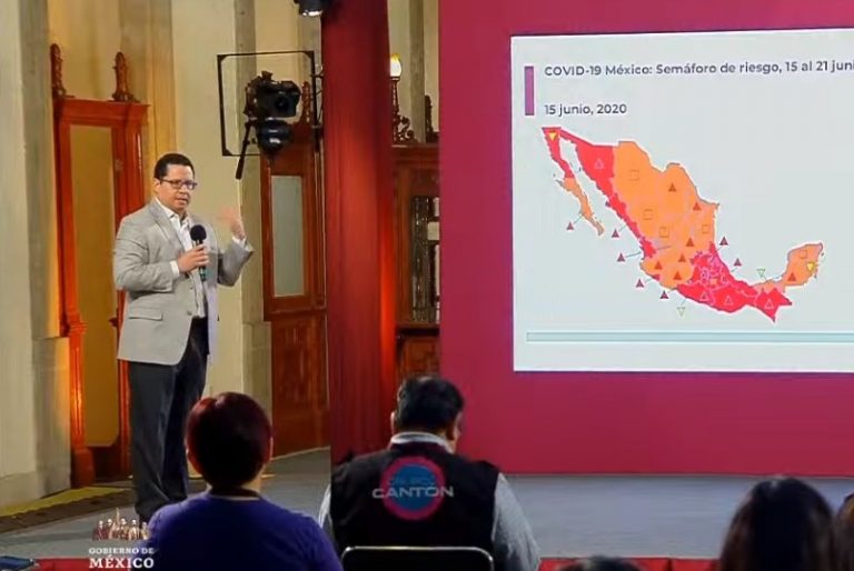 Muertos por COVID-19 asciende a 17 mil 580 en México