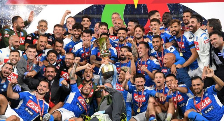 Napoli, campeón de Copa Italia 2020