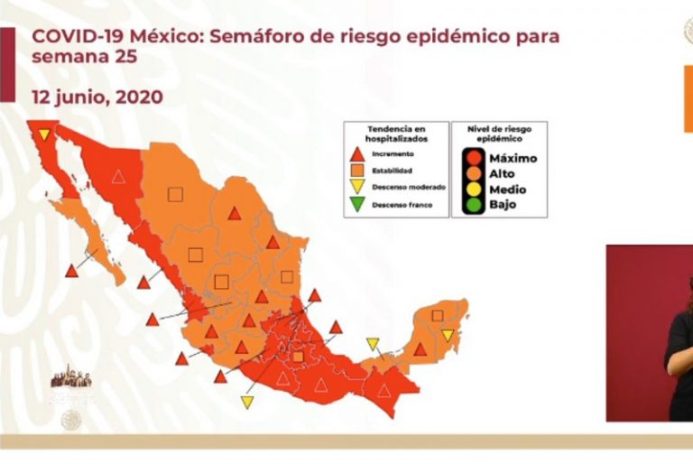 Al máximo de riesgo: mueren 500 por COVID-19 en México
