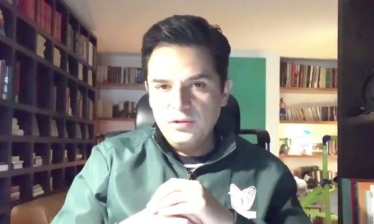 Zoé Robledo, director del IMSS, se recupera de covid-19