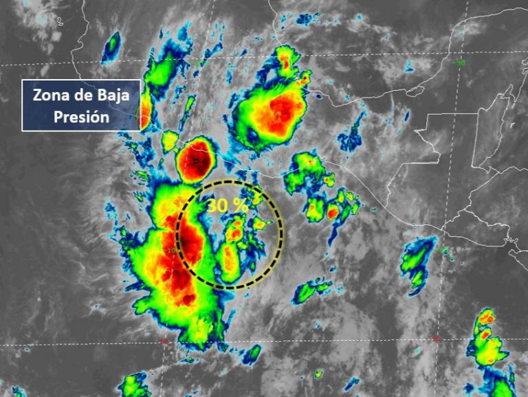 Potencial de lluvias fuertes para este sábado en Sinaloa