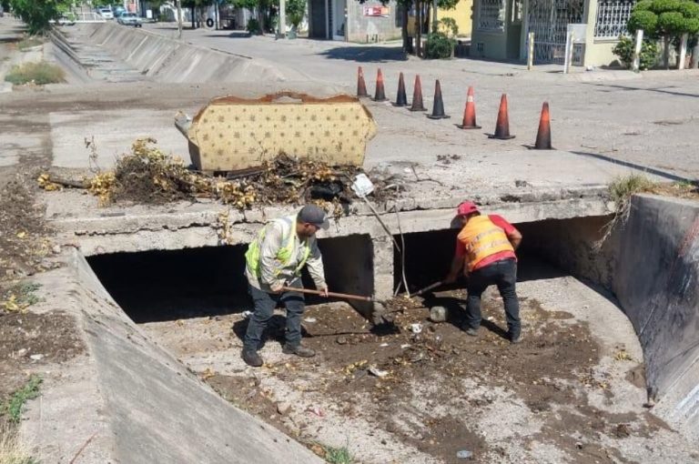 Retiran hasta un colchón de arroyo en Barrancos