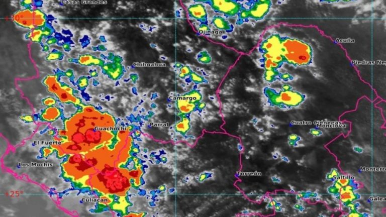 Avizoran para esta tarde lluvia en cinco municipios de Sinaloa