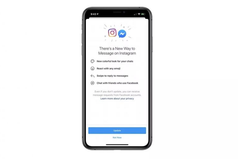 Facebook comienza a unir los chats de Instagram y Messenger