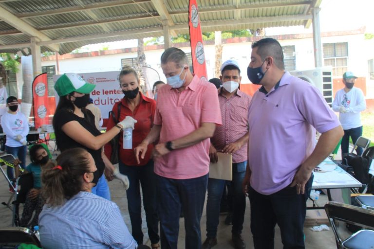 Reanuda Quirino en Navolato Jornadas de Apoyo