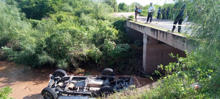 Muere conductor al caer en arroyo de El Tule, Culiacán